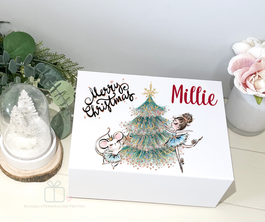 Christmas Ballerina Box - Small Deep Box image 0