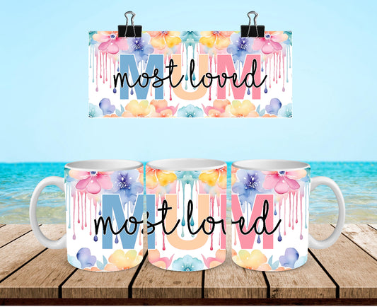 Most Loved Dripping Flowers Mug image 0