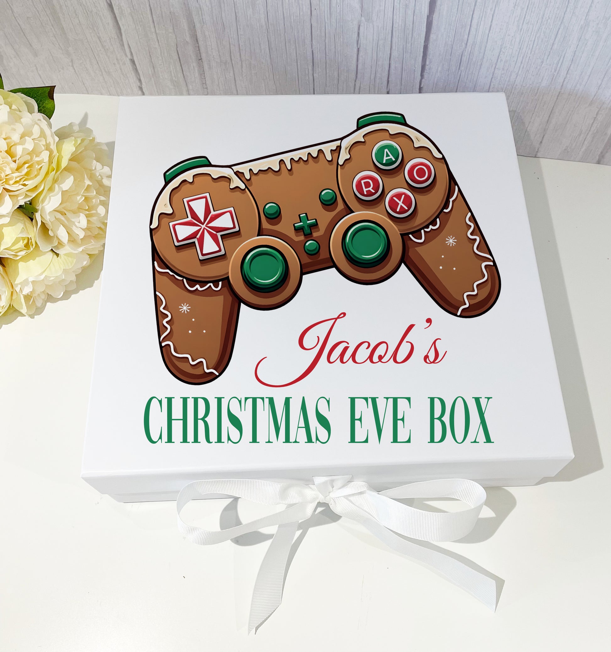 Gingerbread Game Controller Christmas Eve Box image 0