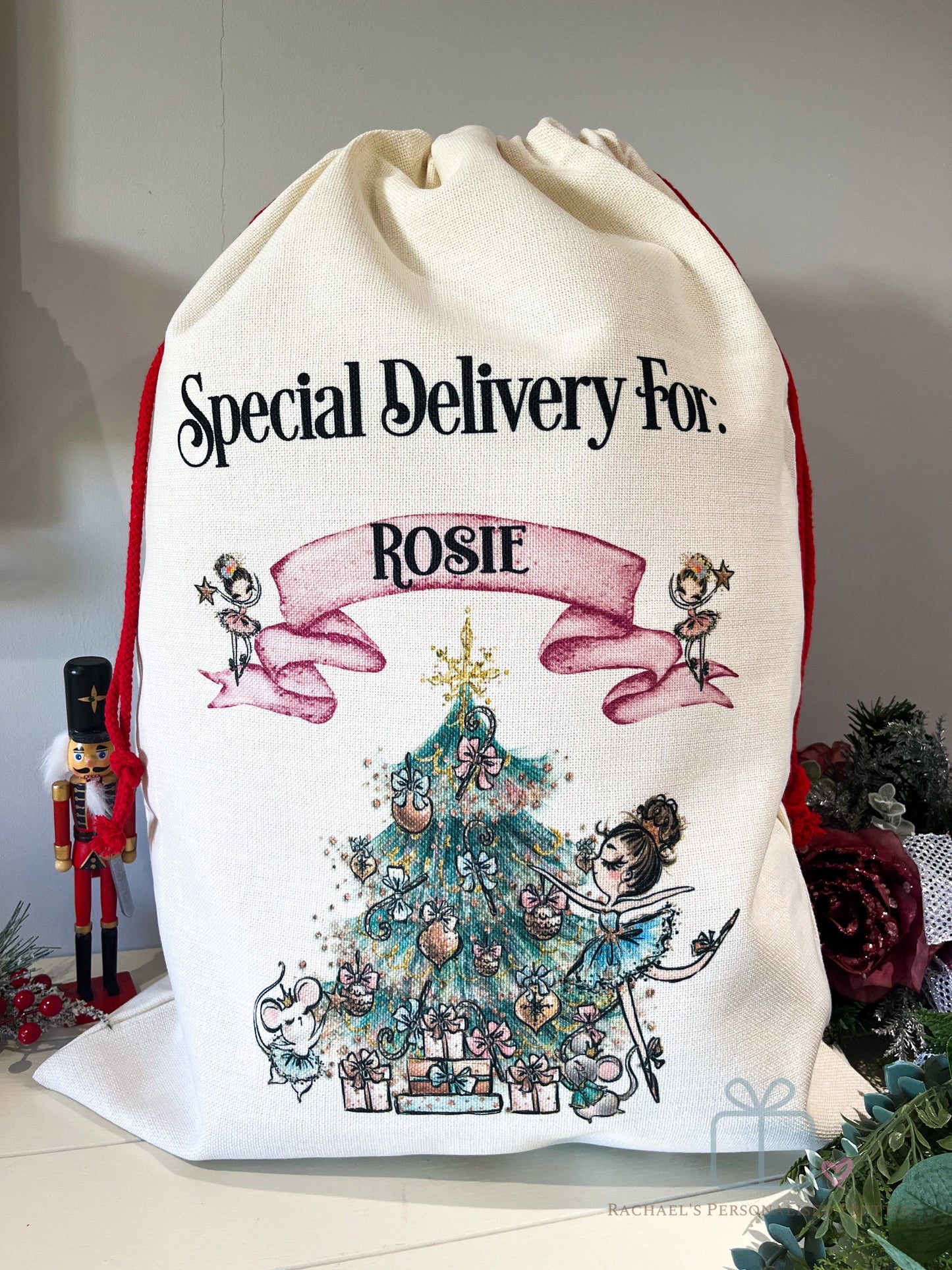 Ballerina Christmas Sack image 0