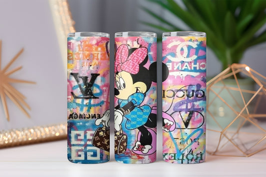 Designer Inspired Minnie Tumbler image 0