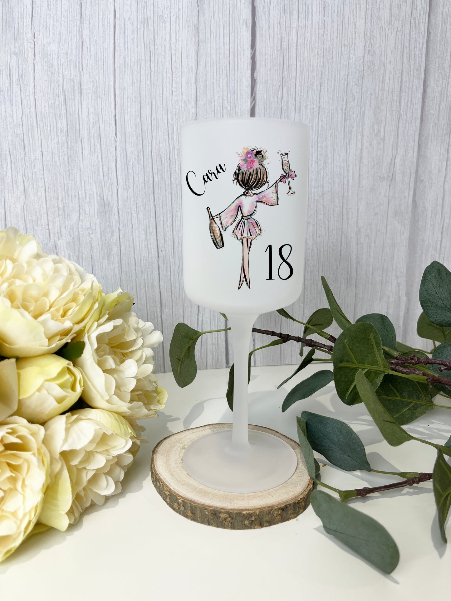 Personalised Wine Glass - Any Birthday  image 0