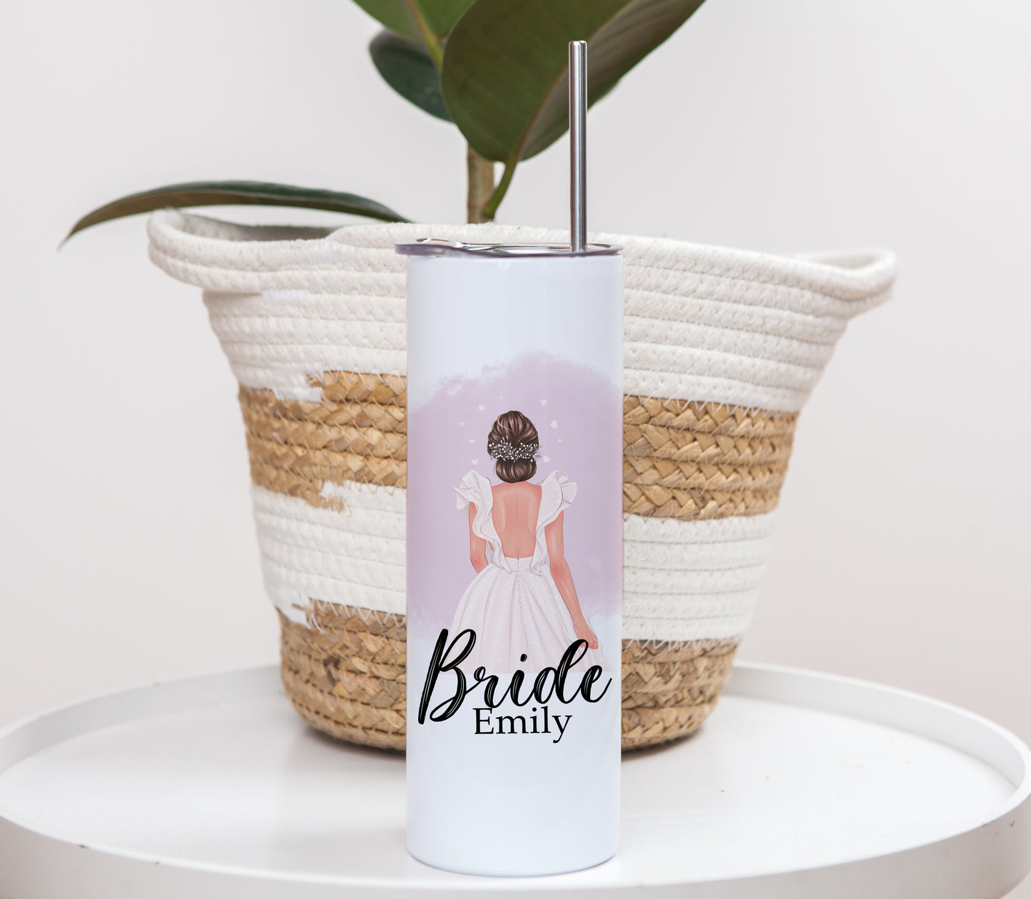 Personalised Bride Tumbler image 0