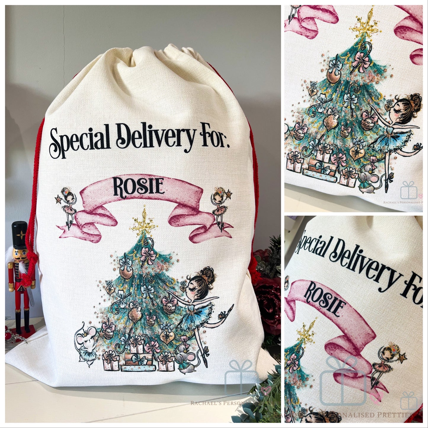 Ballerina Christmas Sack image 1