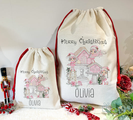 Christmas Sacks - Snowberry Gingerbread image 0