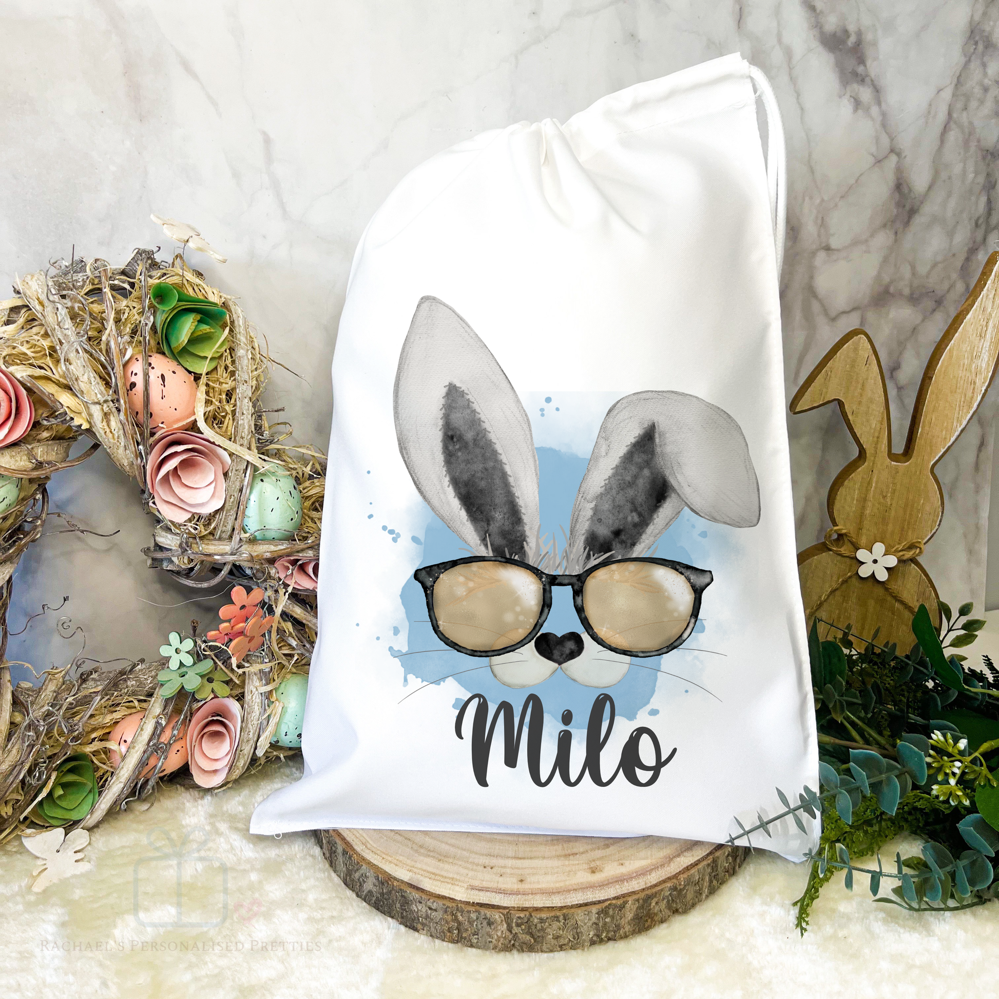 A3 Easter Bunny Sunglasses Sack image 0