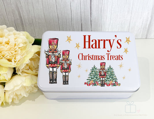 Nutcracker Christmas Treat Tin image 0