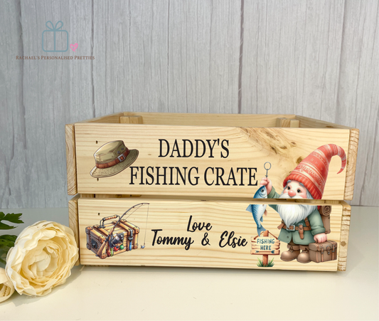 Gnome Fishing Crate