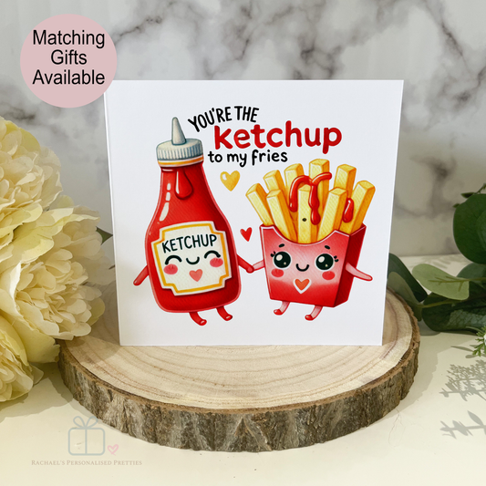 Valentines Ketchup Card