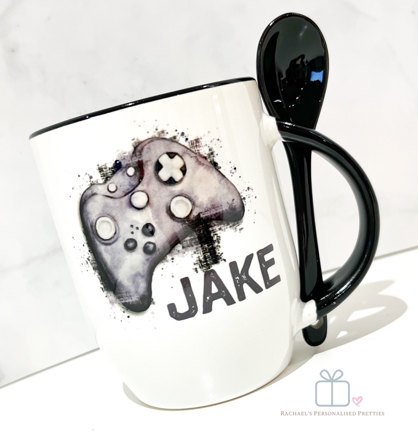 Gamer Mug with Spoon image 0