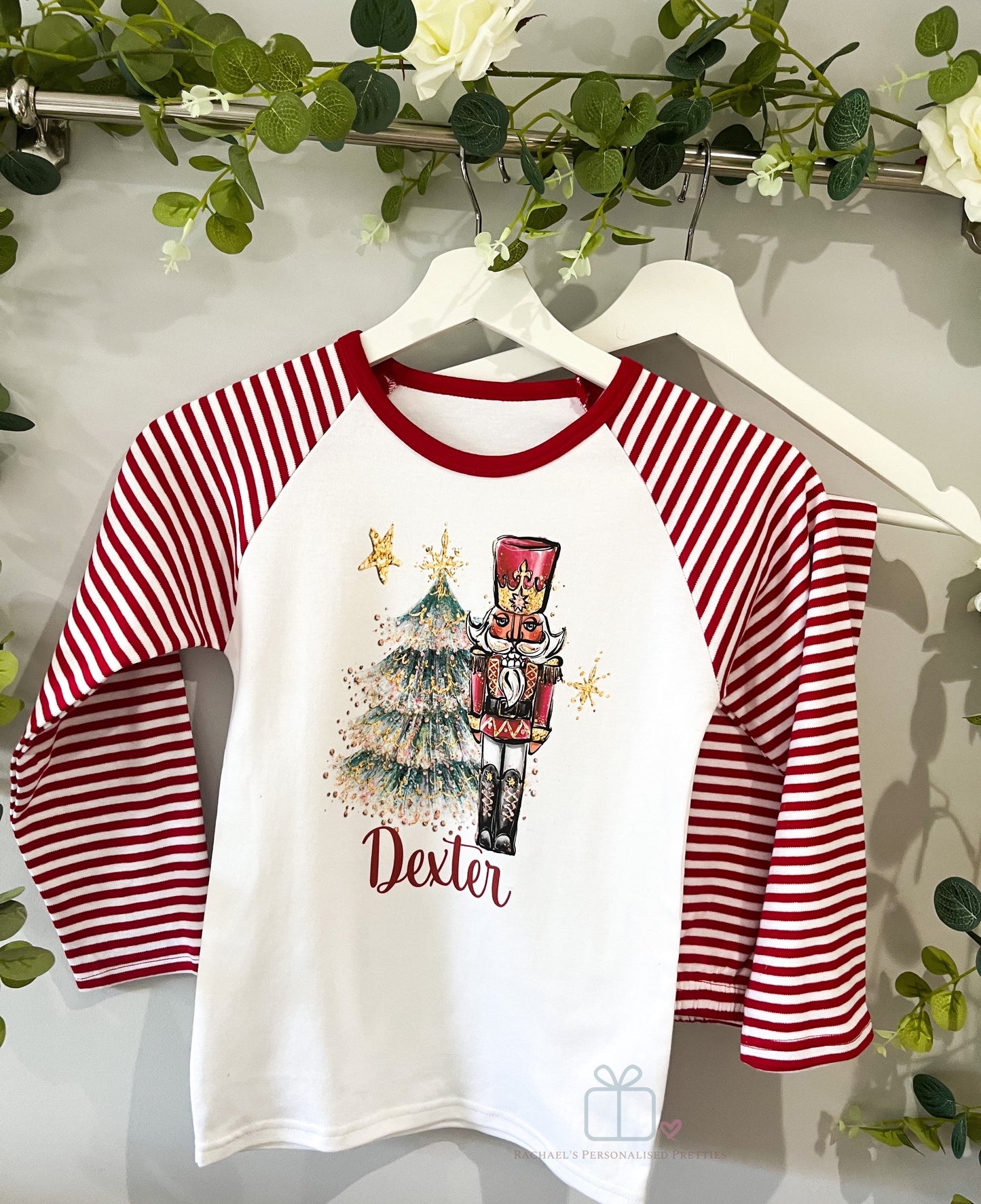 Personalised Christmas Nutcracker Pyjamas 100% Cotton image 2