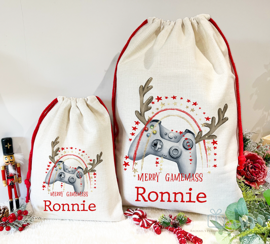 Gamer Christmas Sack Merry Gamemass image 0