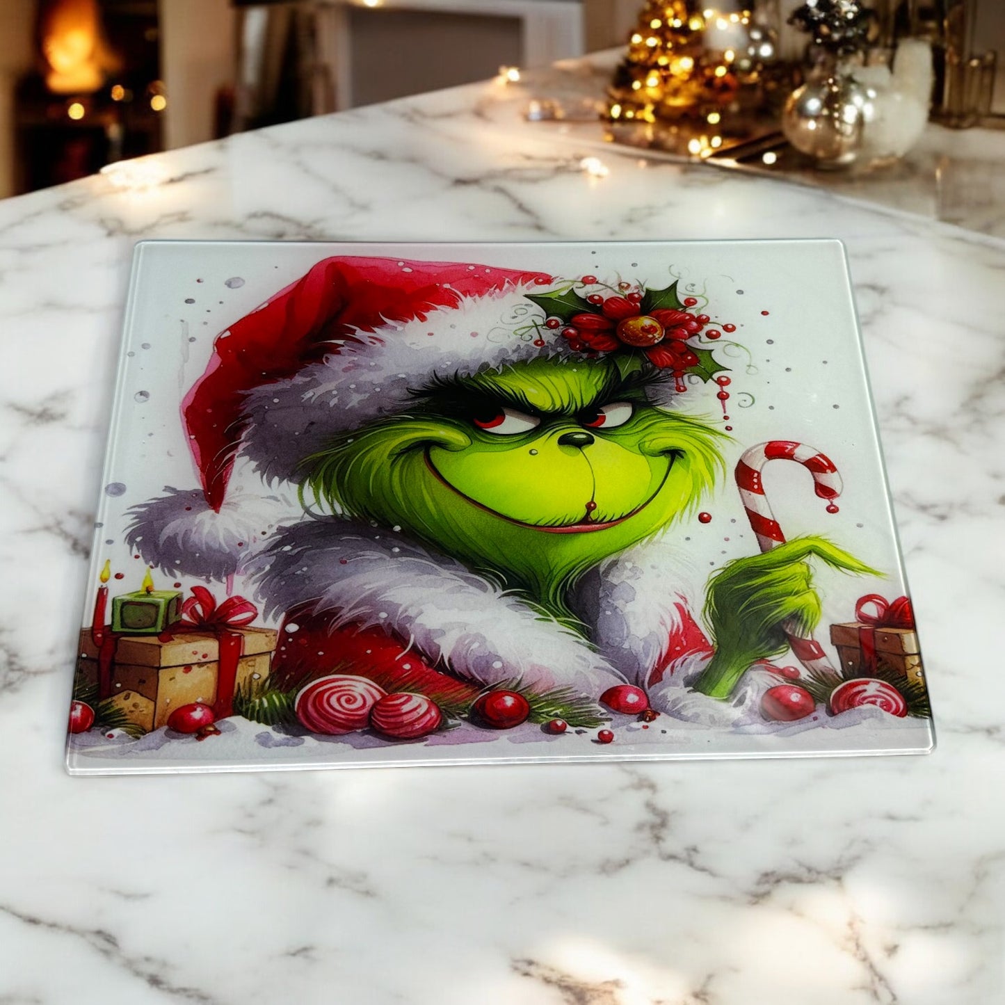 Grinch Christmas Chopping boards  image 1