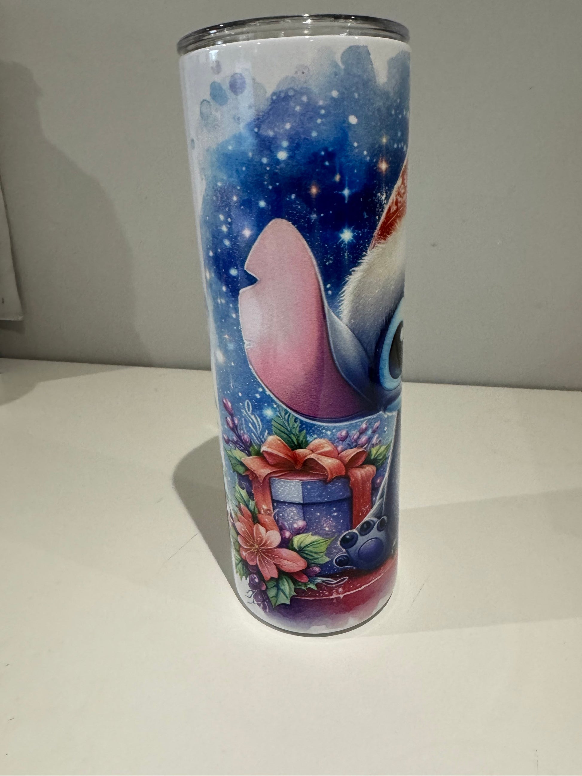 Stitch Christmas Tumbler image 1