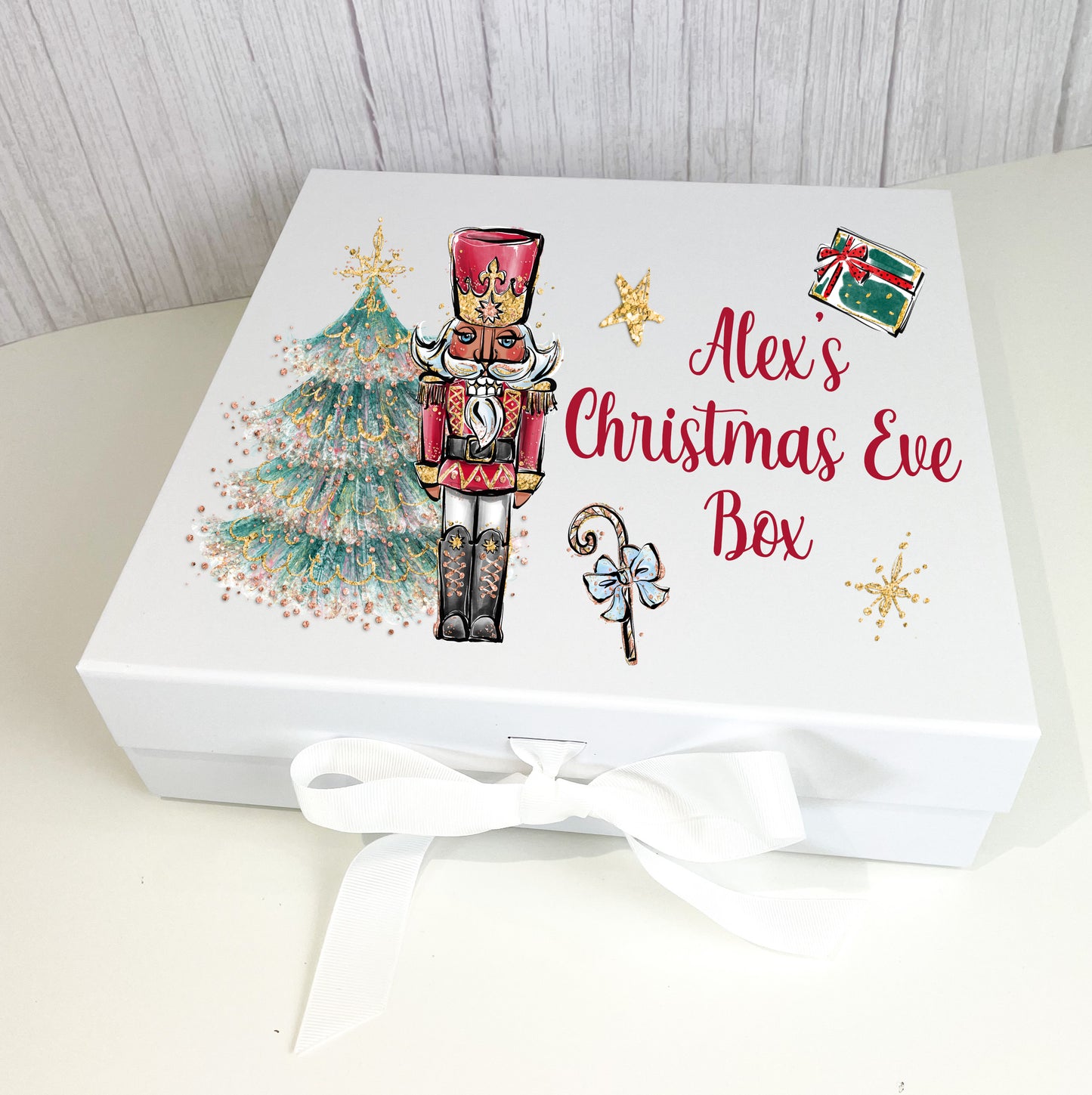 Nutcracker Christmas Ribbon Box image 0