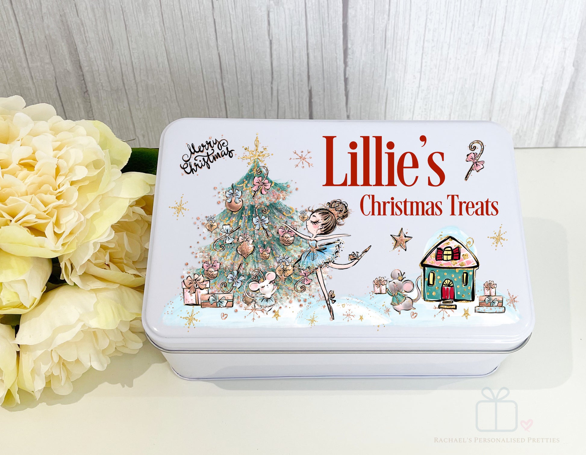 Ballerina Christmas Treat Tin image 0