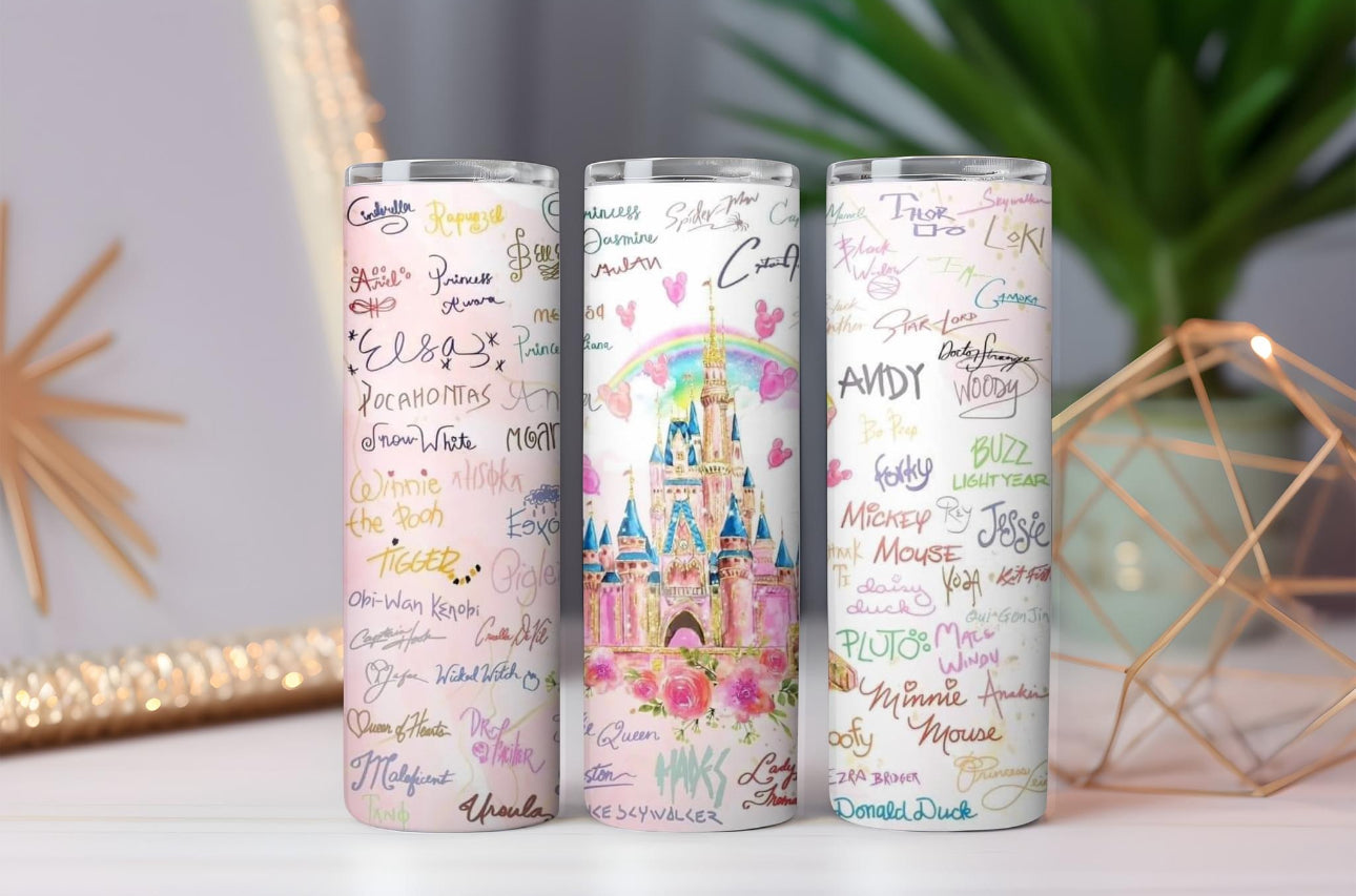 Disney theme tumblers - multiple designs on listing  image 2